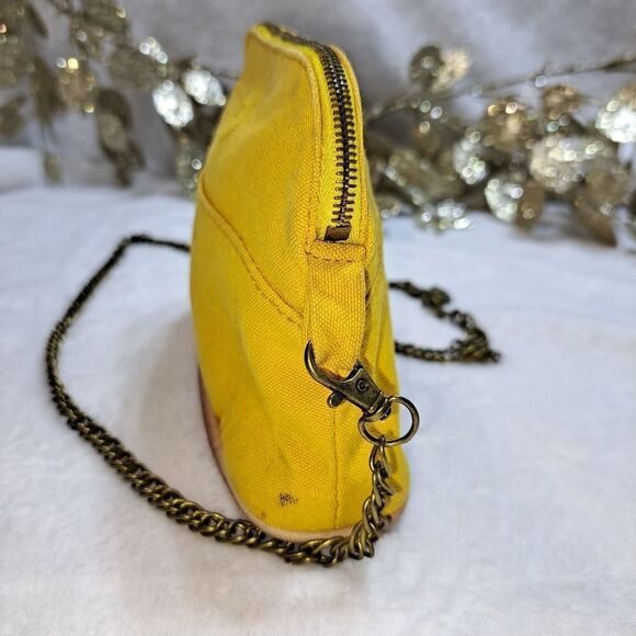 Hermès Bolide Mini Canvas Pouchette with Unbranded Chain Authentic - Picture 10 of 15